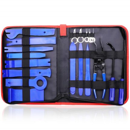 Auto Trim Removal Tool Car Door Panel Dash Audio Radio Removal Tools Kit Automotive Pry Tools Kits Auto Upholstery Repair Kit