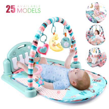 25 Styles Play Mat With Piano Keyboard Baby Carpet Music Puzzles Mat Educational Rack Toys Infant Crawling Mat Gift For Kids Gym